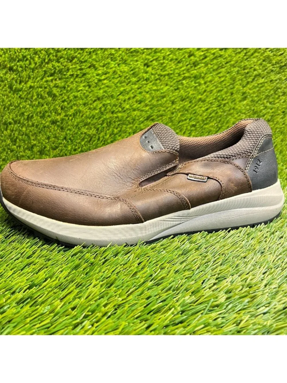 Nunn Bush Excursion Mens Size 8.5M Brown Casual Classic Moc Toe Slip On Shoes